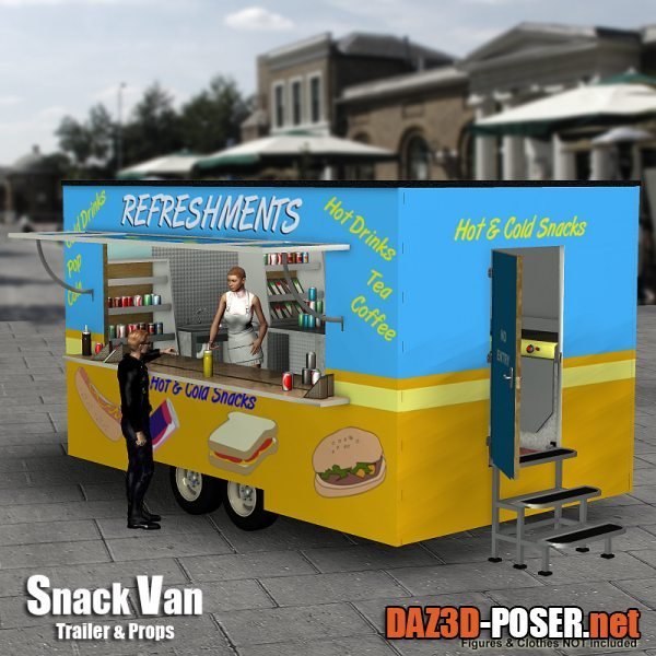 Dawnload Snack Van Trailer for free
