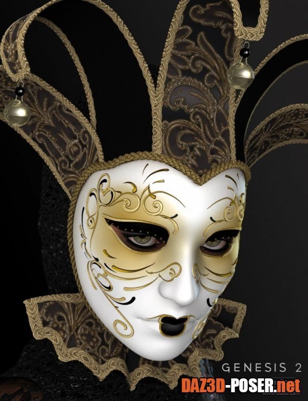 Dawnload Venetian Mask for Genesis 2 Female(s) for free