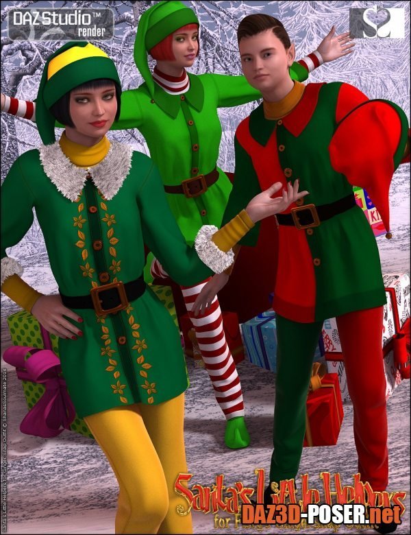 Dawnload Santa's Little Helpers for Ginger Snap Outfit for free