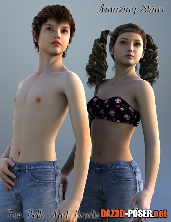 Dawnload Amazing Skins for Belle 6 And Brodie 6 Bundle for free