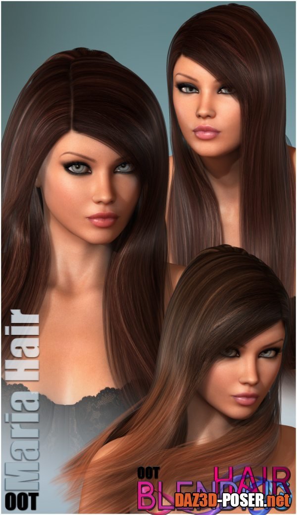 Dawnload Maria Hair and OOT Hairblending for free