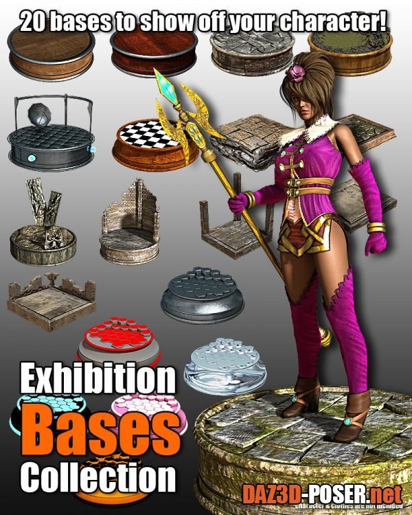 Dawnload Exhibition Bases Collection for free