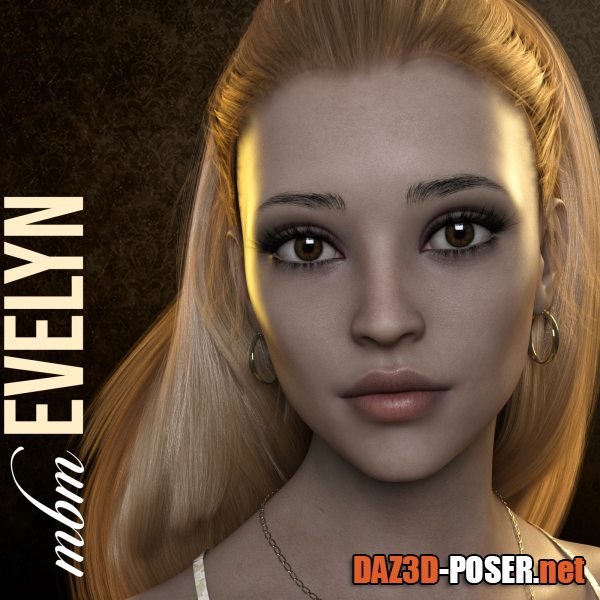 Dawnload MbM Evelyn for Genesis 3 & 8 Female for free