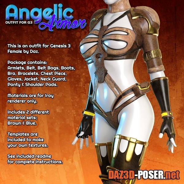 Dawnload Exnem Angelic Armor for G3 Female for free