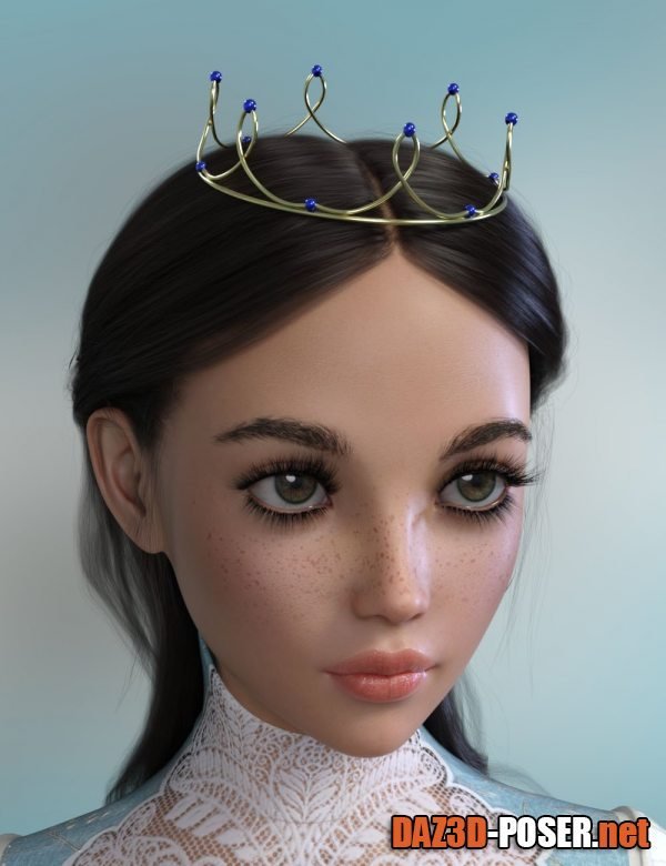 Dawnload Crown for Genesis 8 Female(s) for free