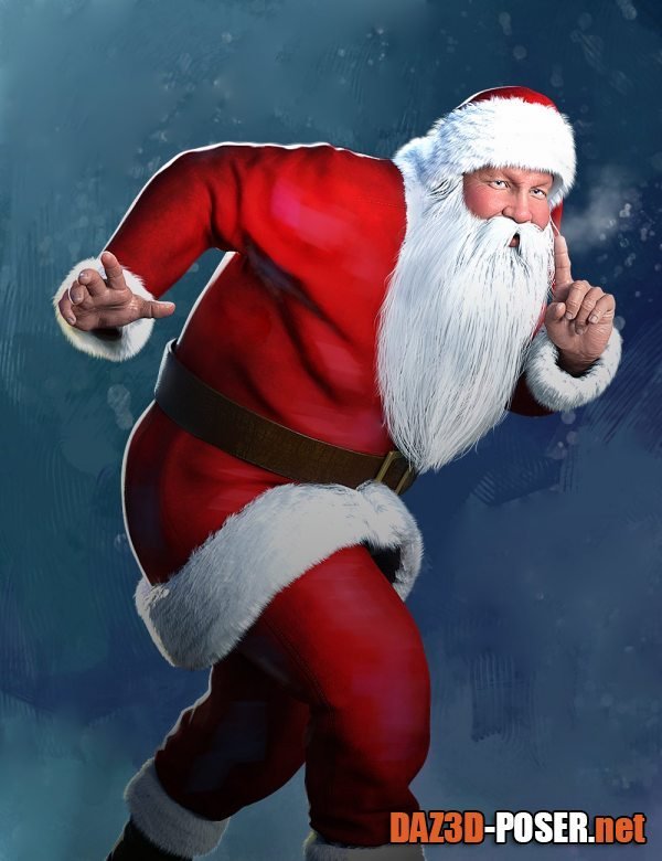 Dawnload Santa Laughing Animation for Genesis 8 Males for free