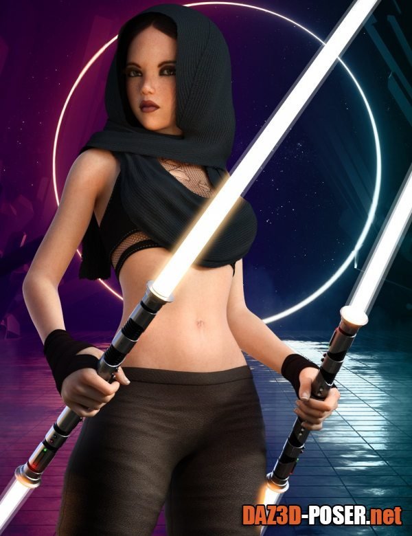 Dawnload dForce Galactic Fighter II Outfit Set for Genesis 8 Female(s) for free