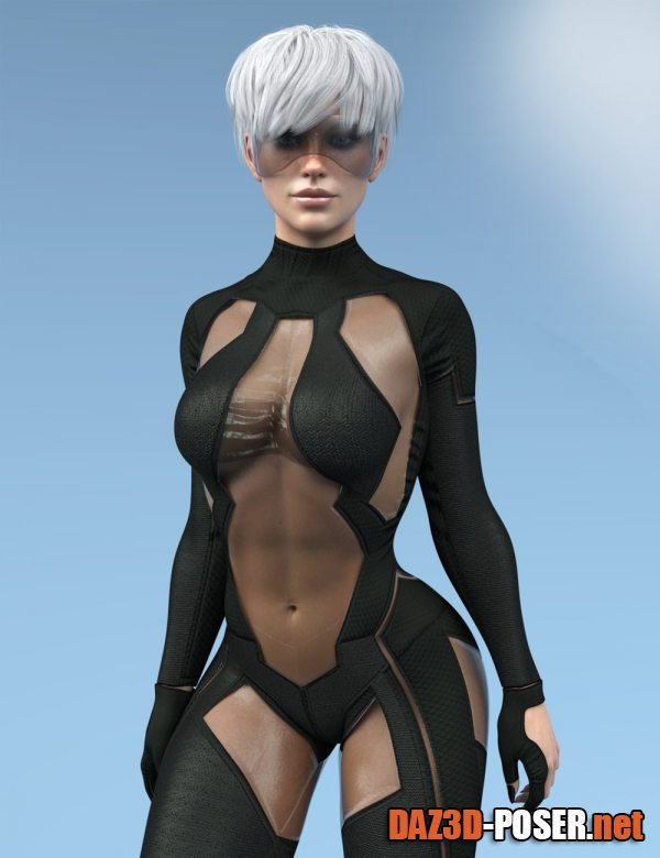 Dawnload X-Fashion MK Bodysuit for Genesis 8 Females for free