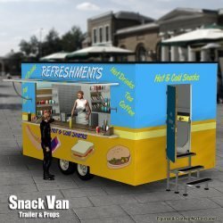 Snack Van Trailer
