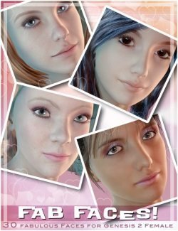 Fab Faces for Genesis 2 Female(s)