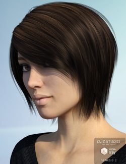 Alyssa Hair for Genesis 2 Female(s)