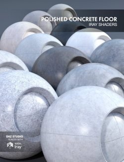 Polished Concrete Floor - Iray Shaders