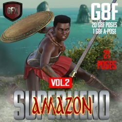 SuperHero Amazon for G8F Volume 2