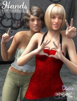 Hands for Genesis 2 Female(s)