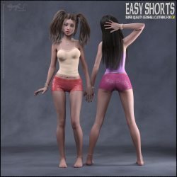 Easy Shorts for Genesis 8