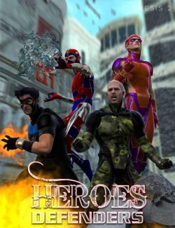 Heroes Defenders Poses for Genesis 2 Male(s)
