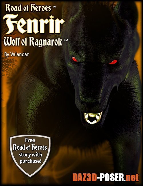 Dawnload Fenrir Wolf for free