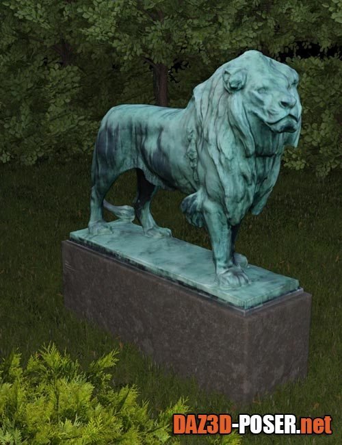 Dawnload Lion Statue HD-Christmas Freebie for free