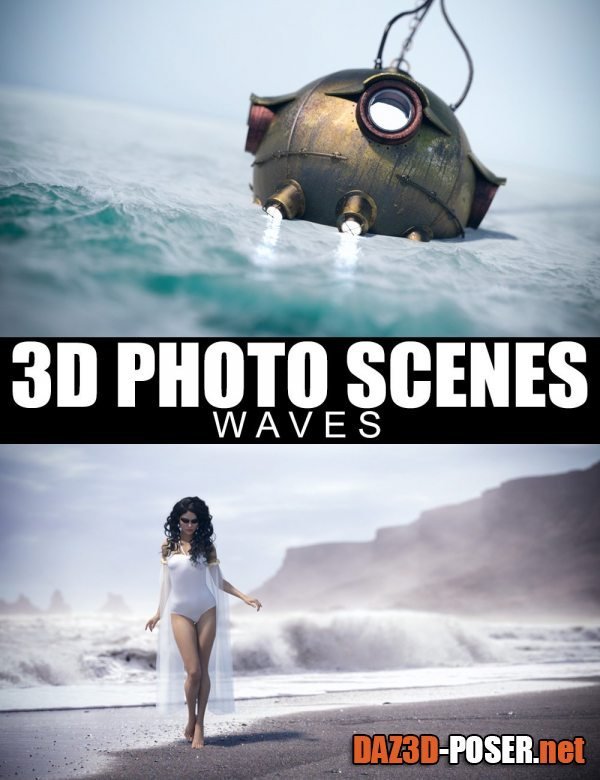 Dawnload 3D Photo Scenes - Waves for free