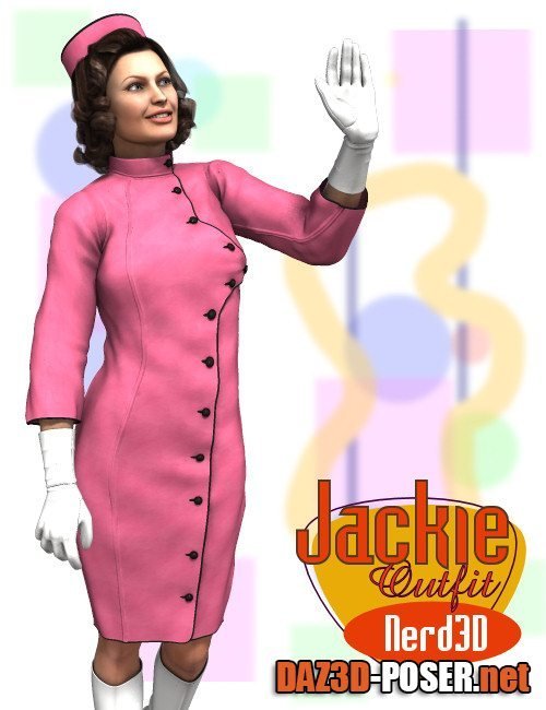 Dawnload Nerd3D Jackie Outfit for free