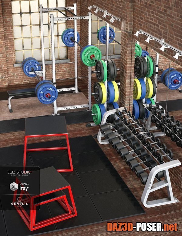 Dawnload Grunge Gym Props for free