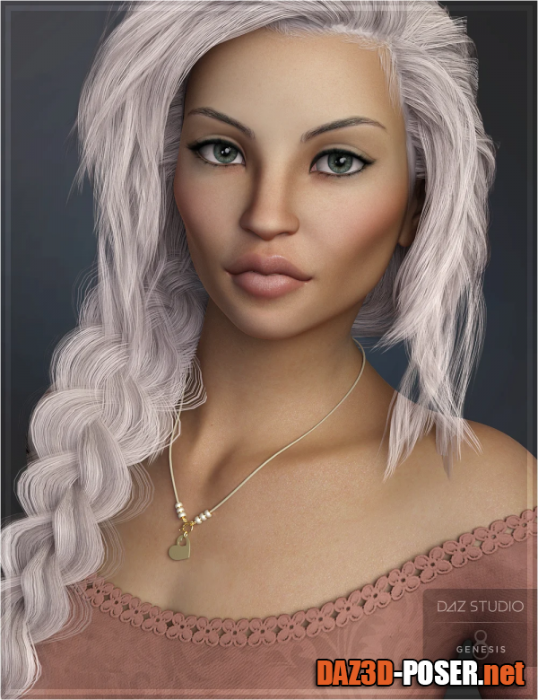 Dawnload Emalie for Genesis 8 Female for free