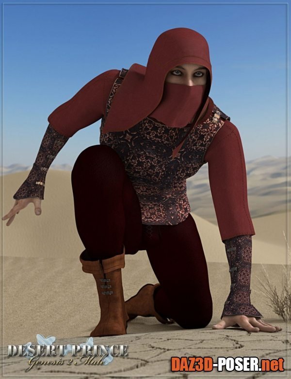 Dawnload RW Desert Prince for Genesis 2 Male(s) for free