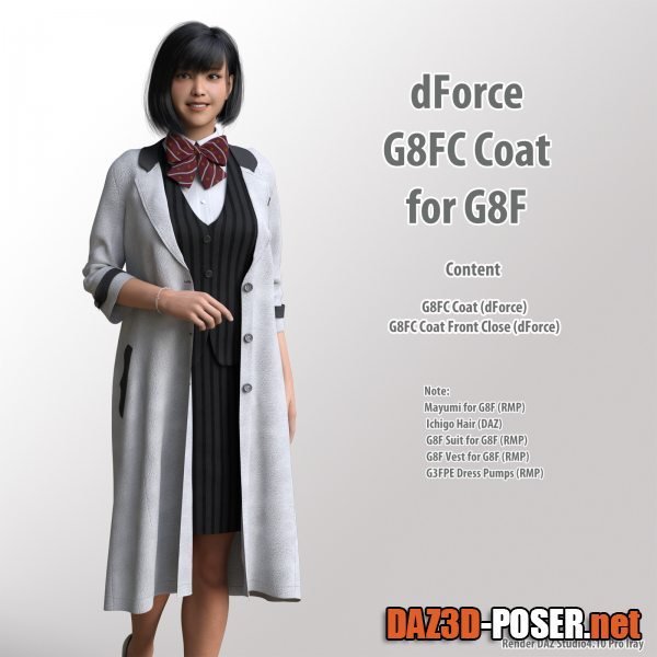 Dawnload dForce G8FC Coat for G8F for free