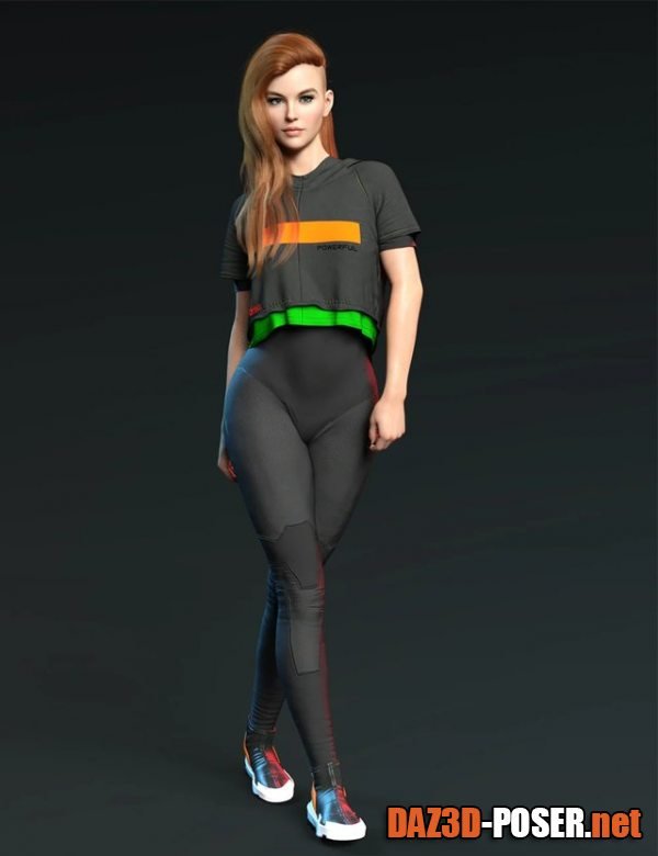 Dawnload X-Fashion dForce Space Bodysuit Set for free