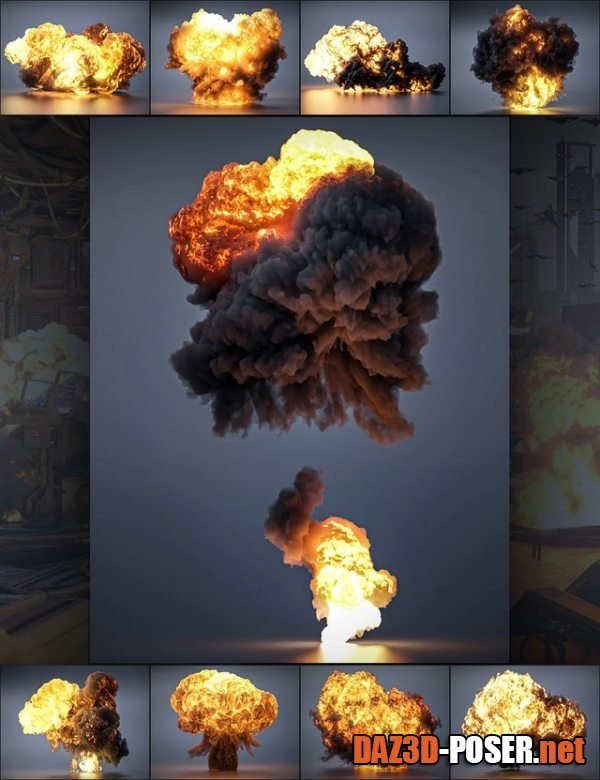 Dawnload Pyromantix - Volumetric Explosions for free
