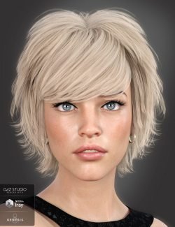 Lissa Hair for Genesis 8 Females