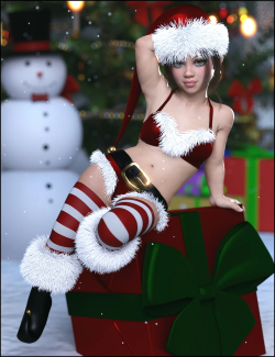Jingle Outfit for Genesis 8 Females