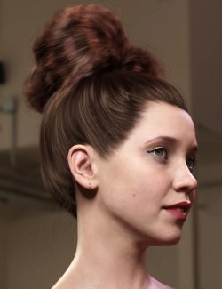 Texture Expansion for Top Updo Hair