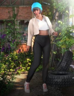 Cool Down Outfit for Genesis 8.1 Females
