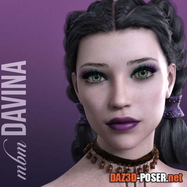 Dawnload MbM Davina for Genesis 3 & 8 Female for free