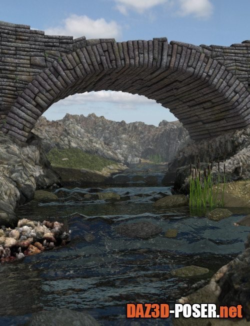Dawnload Nerd3D Stone Bridge for free