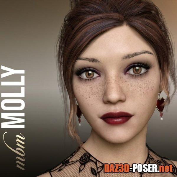 Dawnload MbM Molly for Genesis 3 & 8 Female for free