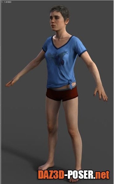 Dawnload Beyond: Two Souls in Daz Jodie Holmes for G8F for free
