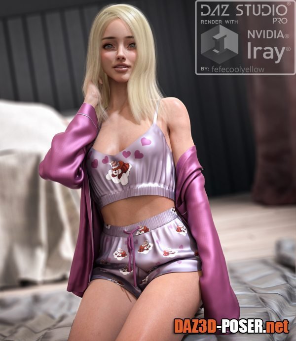 Dawnload dForce Sleep Well PJS outfit for G8F for free