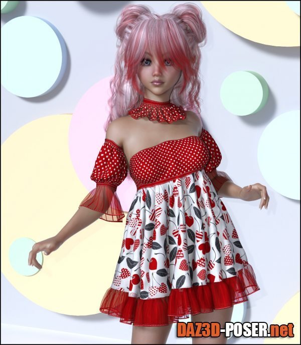 Dawnload 7th Ave: dForce - Esme Outfit for G8F & G8.1F for free