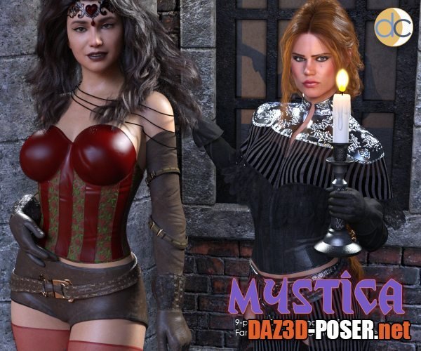 Dawnload DC-Mystica for Genesis 8 Female for free