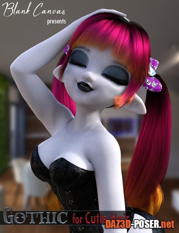 Dawnload Goth for Cutie Hair for free