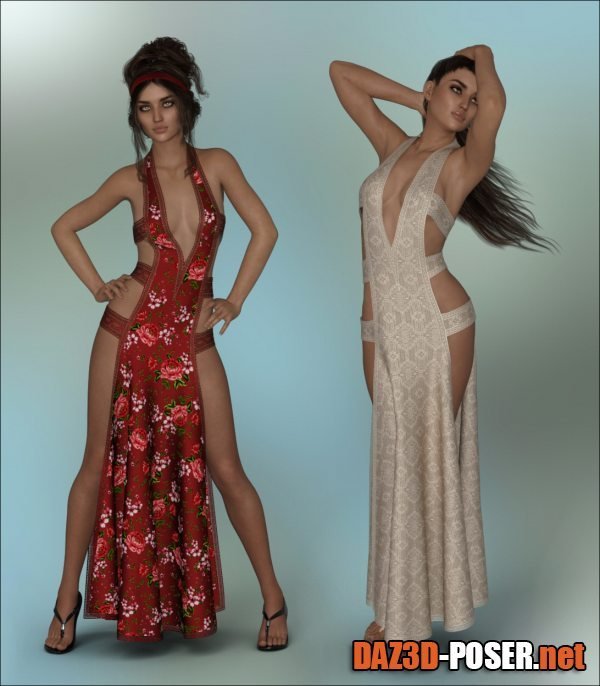 Dawnload dForce - Chantress Gown for G8F for free