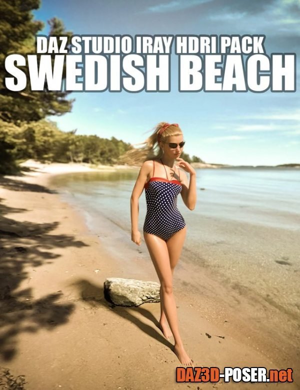 Dawnload Swedish Beach - Daz Studio Iray HDRI Pack for free