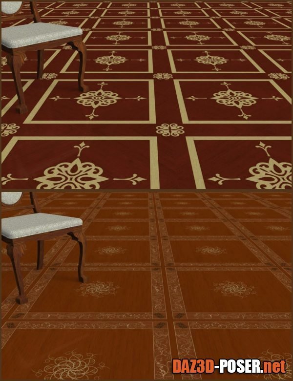 Dawnload Parquet Floors Shader Presets for DAZ Studio for free