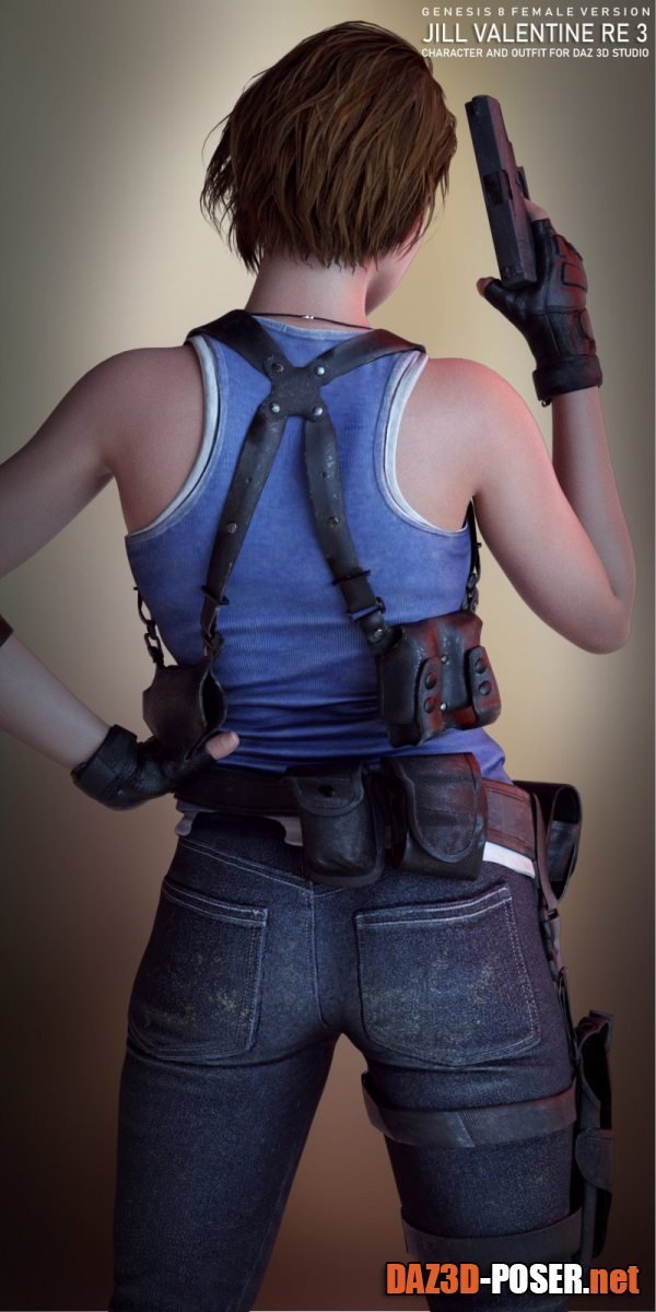 Dawnload Jill Valentine RE 3 For G8F for free