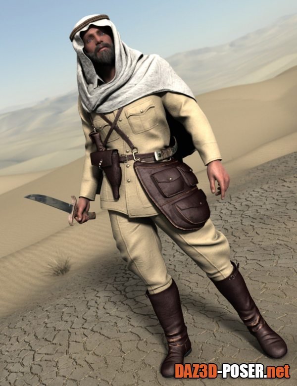 Dawnload Desert Pathfinders for Genesis 2 Male(s) for free