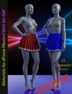 dForce Pleated Skirt for G8F