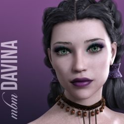 MbM Davina for Genesis 3 & 8 Female