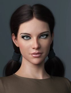 Chunky Pigtails for Genesis 3 and 8 Females
